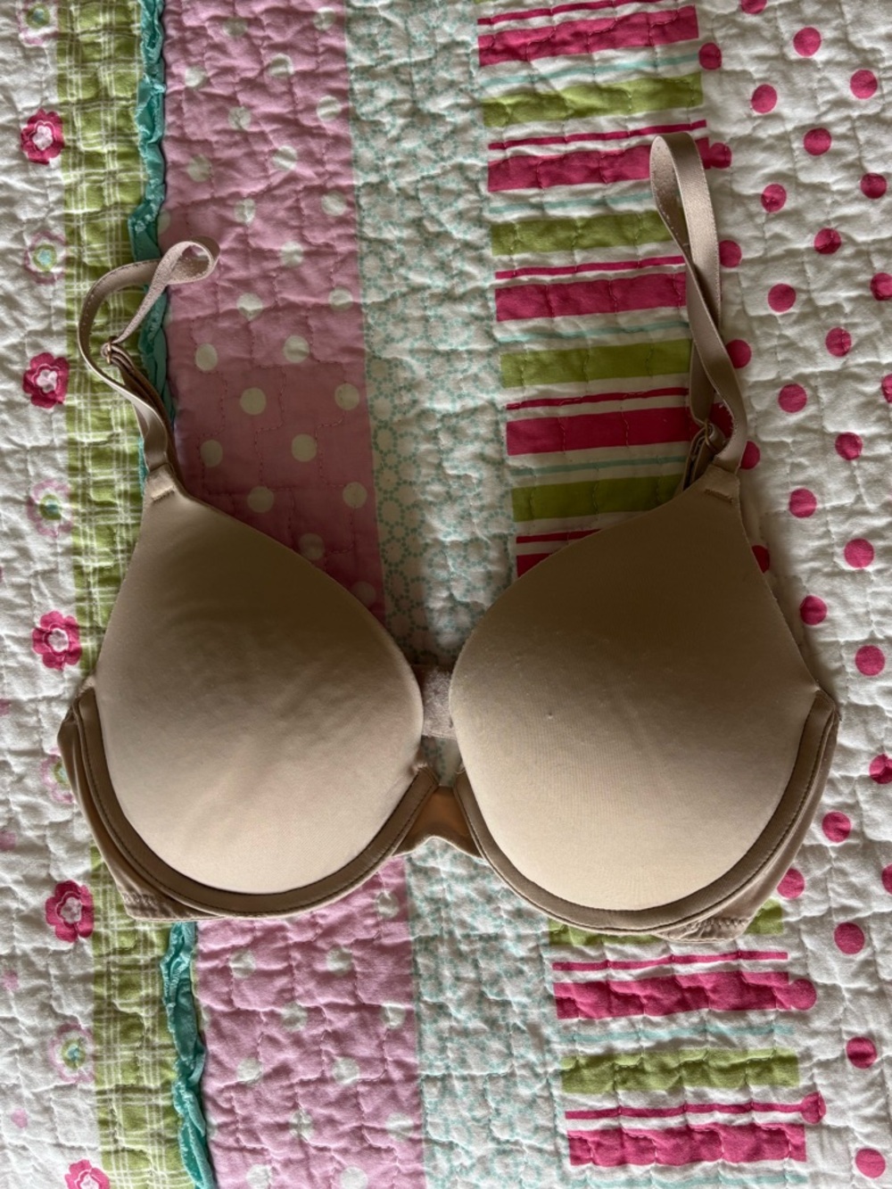 PINK Victoria's Secret Nude T-Shirt Bra